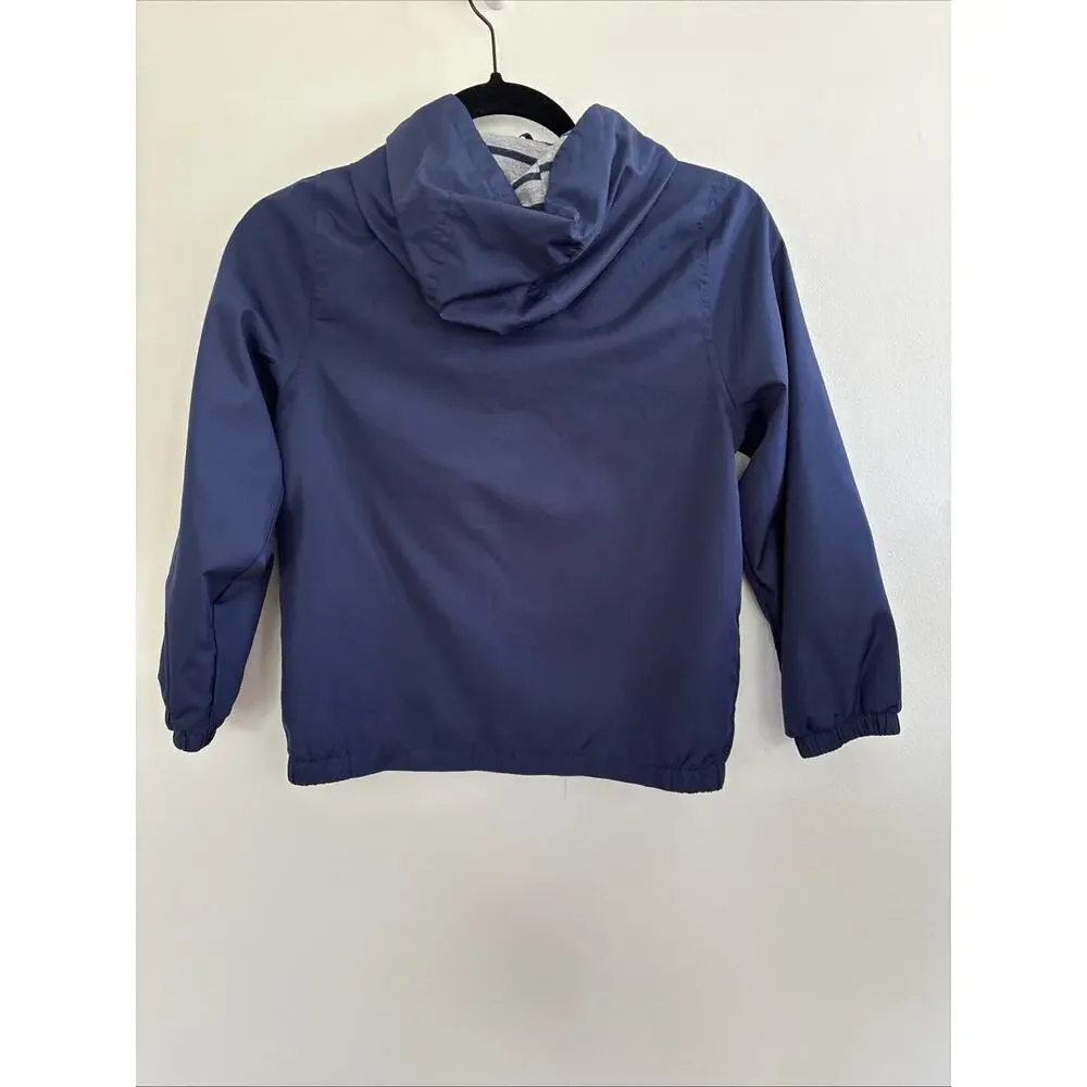 Carters Boys Navy Blue Hooded Windbreaker Jacket‎ Striped Lining C122B176-CT 7